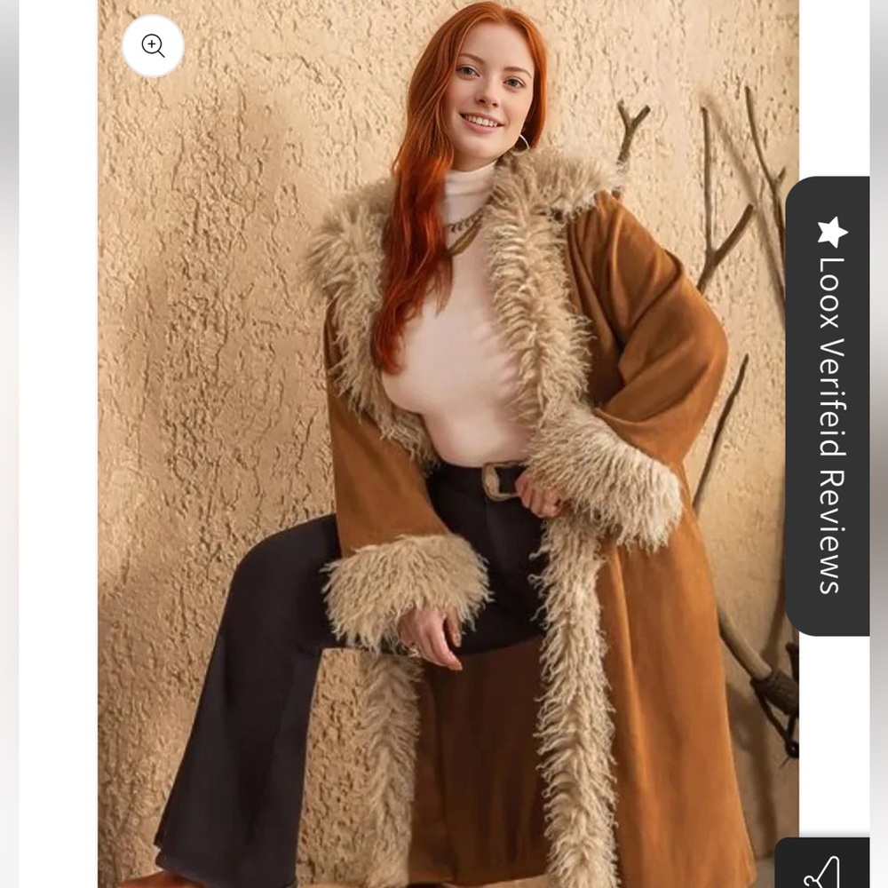 Plus Size Open Front Long Sleeve Coat